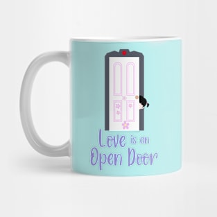 Love is Peeking Mug